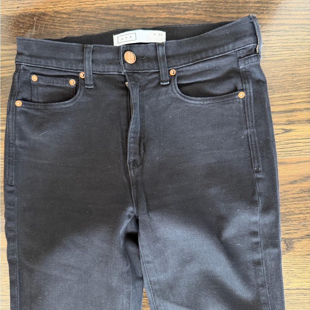 AYR The Pop Black Women's Jeans - Picture 2 of 5